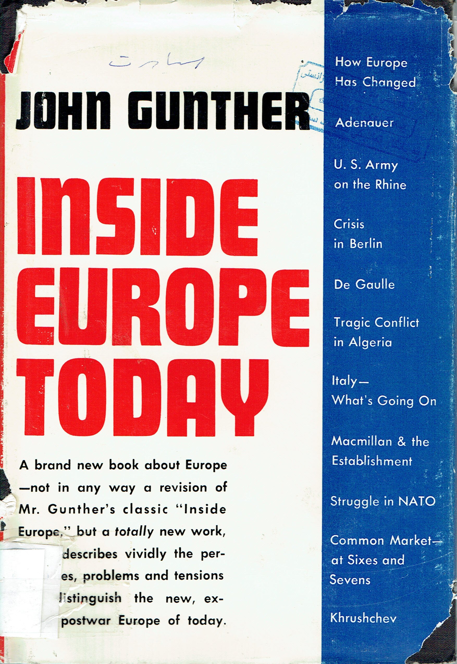 INSIDE  EUROPE TODRY 