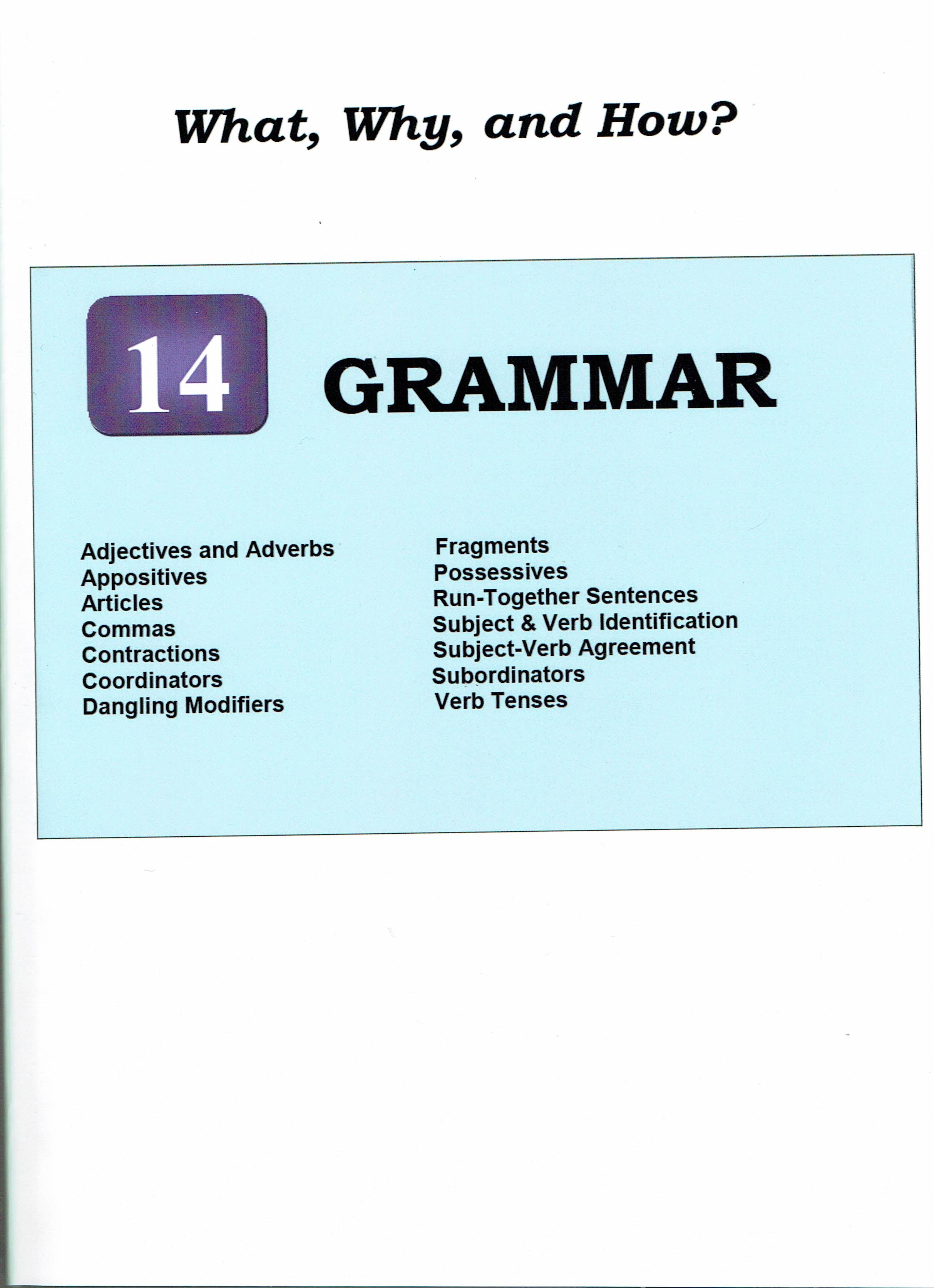 GRAMMAR     14